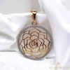 Élet Virága Mandala Antiallergén Gold Filled medál