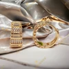 Ceila Gold Filled antiallergén fülbevaló
