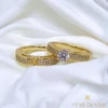 Maeva antiallergén 14K Gold Filled gyűrűpár 57-es