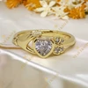 Nathelie antiallergén 14K Gold Filled szíves gyűrű 59-es