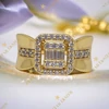 Fabien antiallergén 14K Gold Filled köves gyűrű 57-es