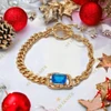 Türkiz extra Gold Filled antiallergén köves karkötő 18cm