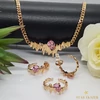 Bente Gold Filled Ékszerszett Pink