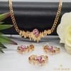 Bente Gold Filled Ékszerszett Pink