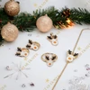 Rénszarvasos antiallergén Gold Filled kislány Ékszerszett
