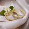 Inge 14K Gold Filled antiallergén félkarika fülbevaló 