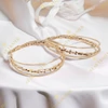 Tilla Gold Filled antiallergén karika fülbevaló 5cm