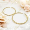 Bella 14K Gold Filled antiallergén karika fülbevaló 5,5cm