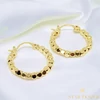 Bonca 14K Gold Filled antiallergén karika fülbevaló 2,5cm