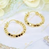 Bonca 14K Gold Filled antiallergén karika fülbevaló 2,5cm