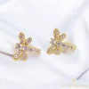 Szitakötő 14K Gold Filled antiallergén kislány fülbevaló