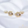 Balda 14K Gold Filled antiallergén virág fülbevaló