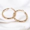 Forli 18K Gold Filled antiallergén karika fülbevaló 4cm