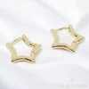 Csillag 14K Gold Filled antiallergén fülbevaló
