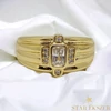 Margaret antiallergén 14K Gold Filled gyűrű 59-es