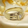 Margaret antiallergén 14K Gold Filled gyűrű 59-es