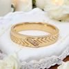 Jolina antiallergén Gold Filled karika gyűrű 54-es 