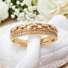 Karola antiallergén Gold Filled gyűrű 57-es 