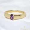 Tina 14K antiallergén Gold Filled gyűrű lila 54-es