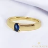 Tina 14K antiallergén Gold Filled gyűrű kék 62-es