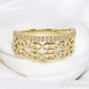 Sveta 14K antiallergén Gold Filled gyűrű 54-es