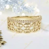 Sveta 14K antiallergén Gold Filled gyűrű 54-es