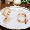 Dotted 18K antiallergén Gold Filled karikagyűrű 64-es