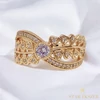 Detti 18K antiallergén Gold Filled gyűrű 57-es