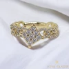 Nóra 14K Gold Filled antiallergén gyűrű 52-es