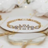 Meilan Gold Filled antiallergén köves karkötő 17/19cm