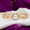 Adora Gold Filled antiallergén gyöngyös karkötő 19cm