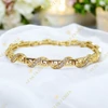 Genova 14K Gold Filled antiallergén görög karkötő 17/19cm