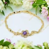 Ariel 14K Gold Filled antiallergén karkötő 19cm 