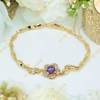 Ariel 14K Gold Filled antiallergén karkötő 19cm 