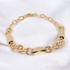 Csongi 18K Gold Filled antiallergén férfi karkötő 19cm 