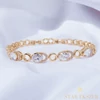 Napoli 18K Gold Filled antiallergén karkötő 17/19cm 