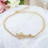 Masni 14K Gold Filled antiallergén karkötő 22cm 