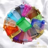 Színes Organza Tasakok 5 x 7cm kicsi