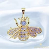 Bee 14K Gold Filled antillergén méhecske medál
