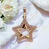 Barbara18K Gold Filled antillergén csillag medál