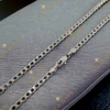 Hagyományos White Gold Filled Nyaklánc 50cm