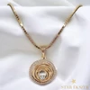 Desita Gold Filled  Nyaklánc köves medállal 45cm