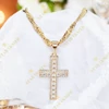  Adrina Gold Filled kereszt medálos antiallergén Nyaklánc 60cm