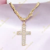  Adrina Gold Filled kereszt medálos antiallergén Nyaklánc 60cm