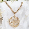 Kiara Gold Filled Nyaklánc madaras medállal 60cm