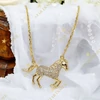 Paripa 14K Gold Filled antiallergén lovas nyaklánc 50cm