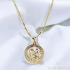 Horoszkópos 14K Gold Filled antiallergén nyaklánc 50cm Vízöntő