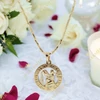 Horoszkópos 14K Gold Filled antiallergén nyaklánc 50cm Vízöntő