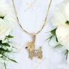 Kutyus 14K Gold Filled antiallergén nyaklánc 45cm