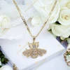 Bee 14K Gold Filled antiallergén méhecskés nyaklánc 45cm
